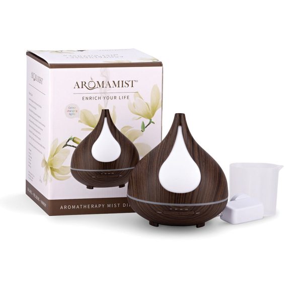 Aromamatic Ultrasonic Mist Woodgrain Diffuser Anise_media-01