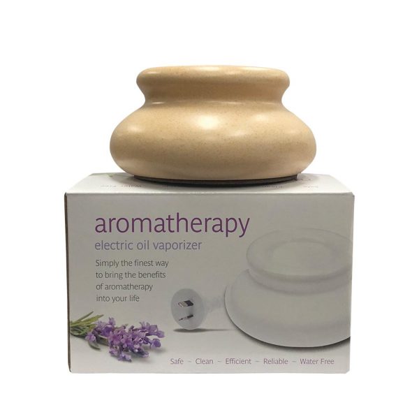 Aromamatic Vapouriser Electric Sandstone (Essential Oils)_media-01