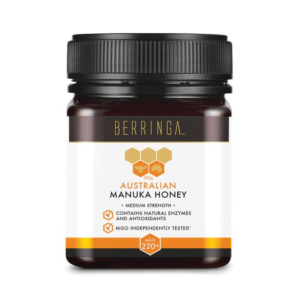 Berringa Aust Manuka Honey Medium Strength (MGO 220) 250g_media-01