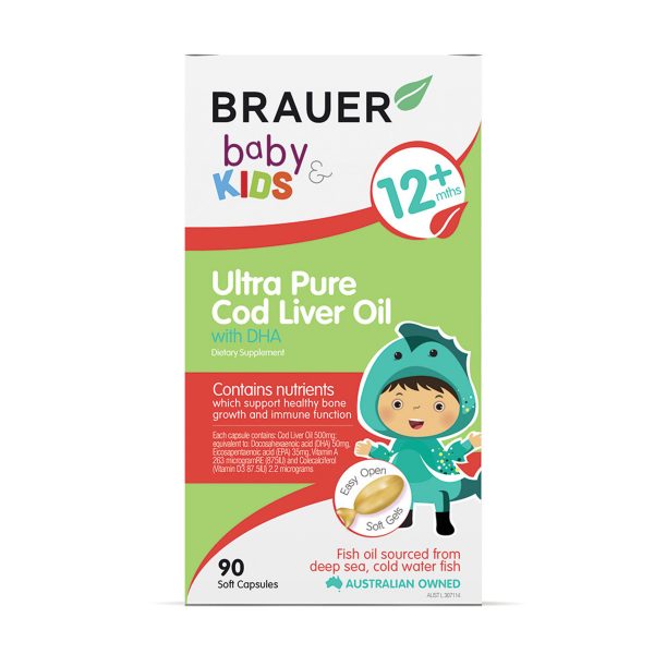 Brauer Baby and Kids Ultra Pure Cod Liver Oil with DHA 90c_media-01