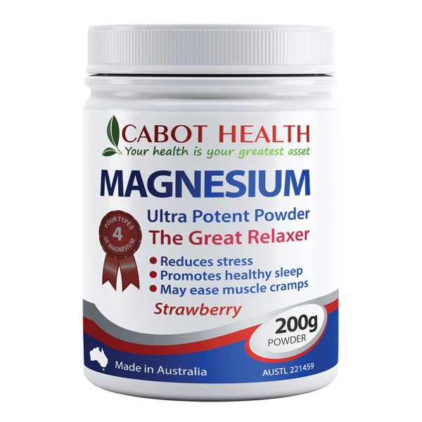 Cabot Health Magnesium Ultra Potent Strawberry Powder 200g_media-01