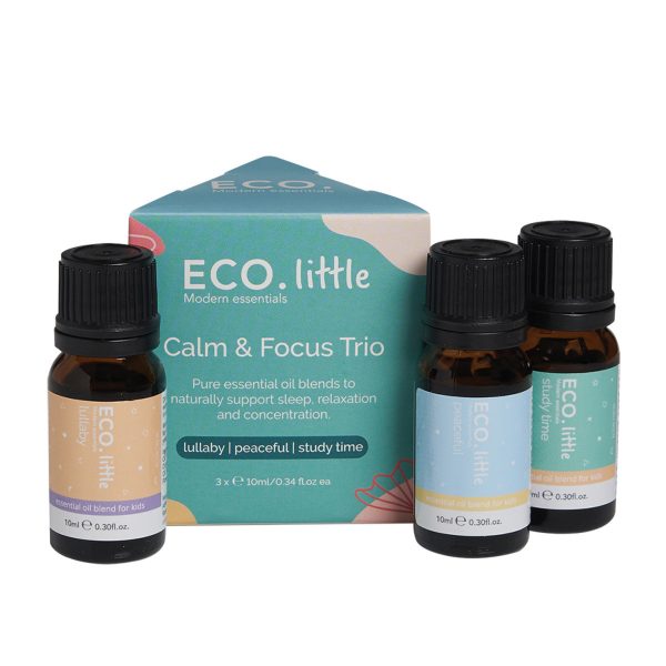 ECO Little Essential Oil Calm and Focus Trio 10ml x 3 Pack_media-01