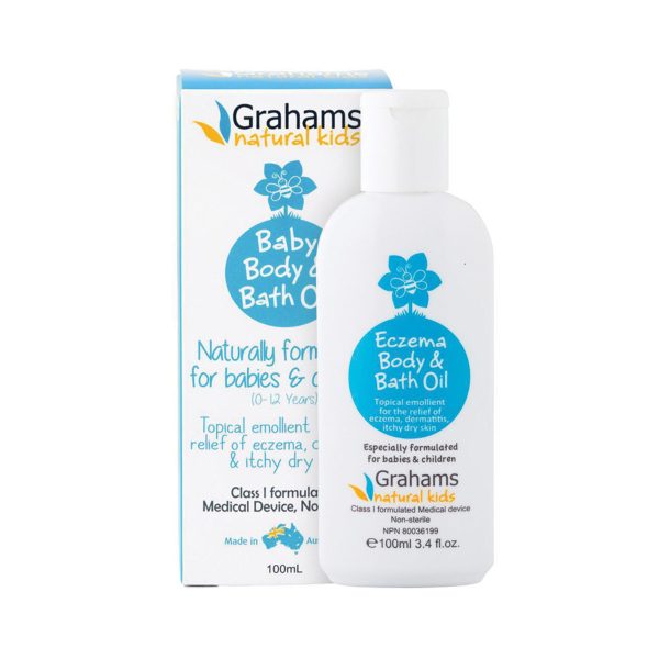 Grahams Natural Baby Eczema Body and Bath Oil 100ml_media-01