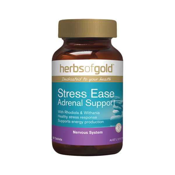 Herbs of Gold Stress Ease Adrenal Support 60t_media-01