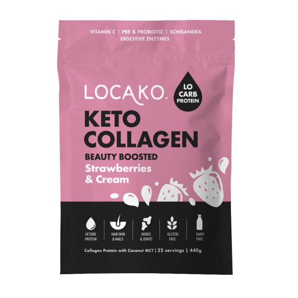 Locako Keto Collagen Strawberries and Cream 440g_media-01