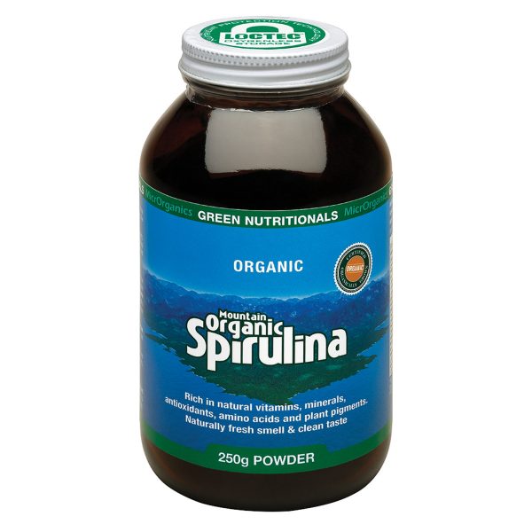 MicrOrganics Green Nutrit Mountain Org Spirulina Pwd 250g_media-01