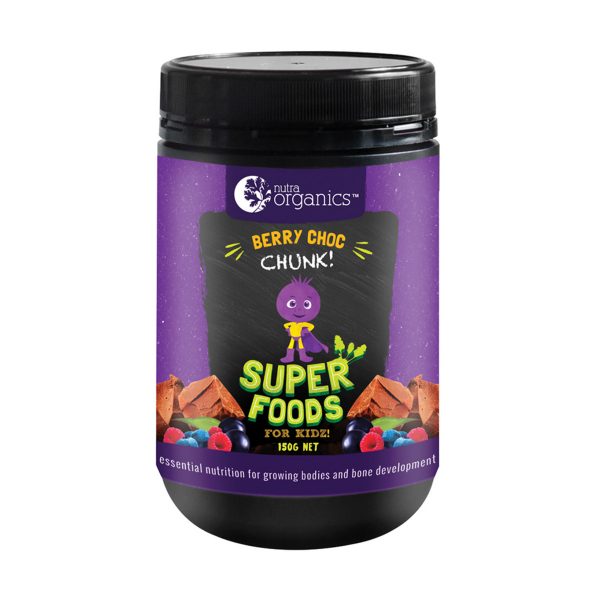 Nutra Org Super Foods for Kidz Berry Choc Chunk 150g_media-01