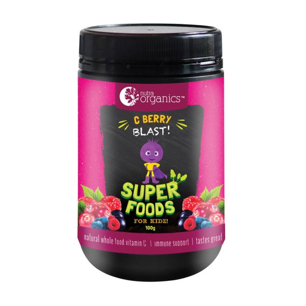 Nutra Org Super Foods for Kidz C Berry Blast 100g_media-01