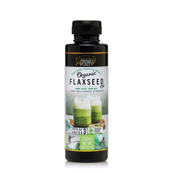 Pressed Purity Flaxseed Oil Cold Pressed Organic 250ml_media-01