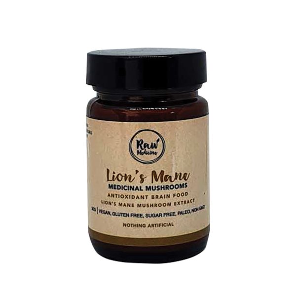 Raw Medicine Medicinal Mushrooms Lion’s Mane 50g_media-01