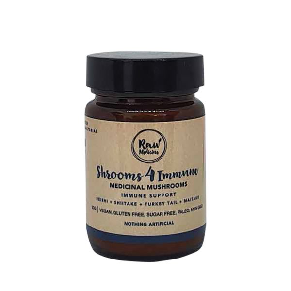 Raw Medicine Medicinal Mushrooms Shroom 4 Immune 50g_media-01