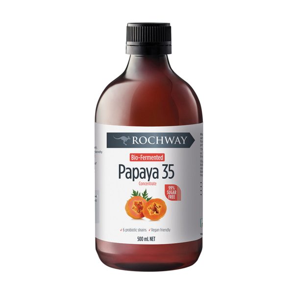 Rochway BioFermented Concentrate Papaya 35 500ml_media-01