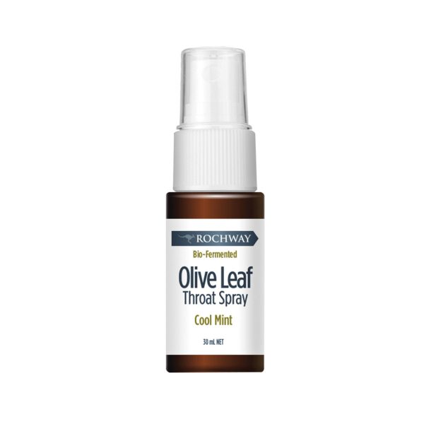 Rochway BioFermented Olive Leaf Throat Spray Cool Mint 30ml_media-01