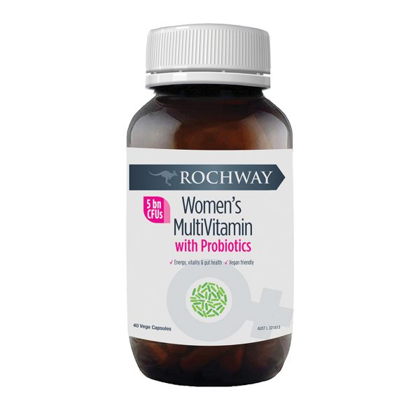 Rochway Women’s MutiVitamin with Probiotics 40vc_Media-01