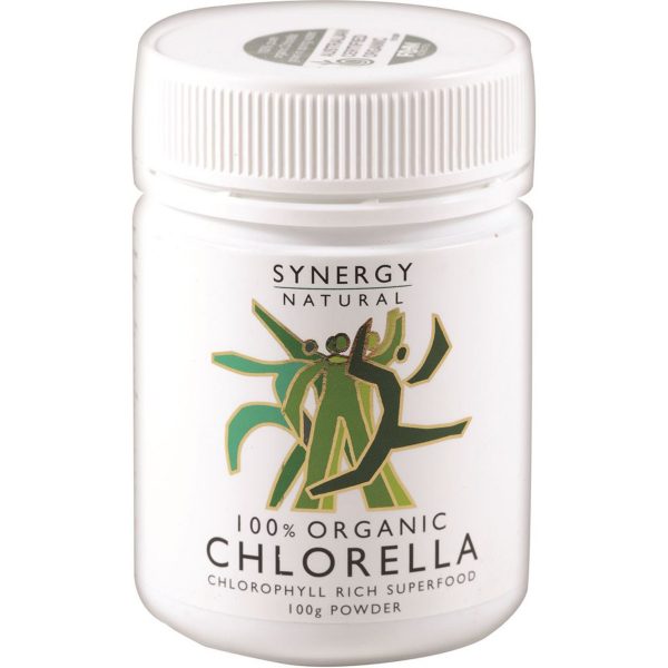 Synergy Natural Organic Chlorella Powder 100g_media-01