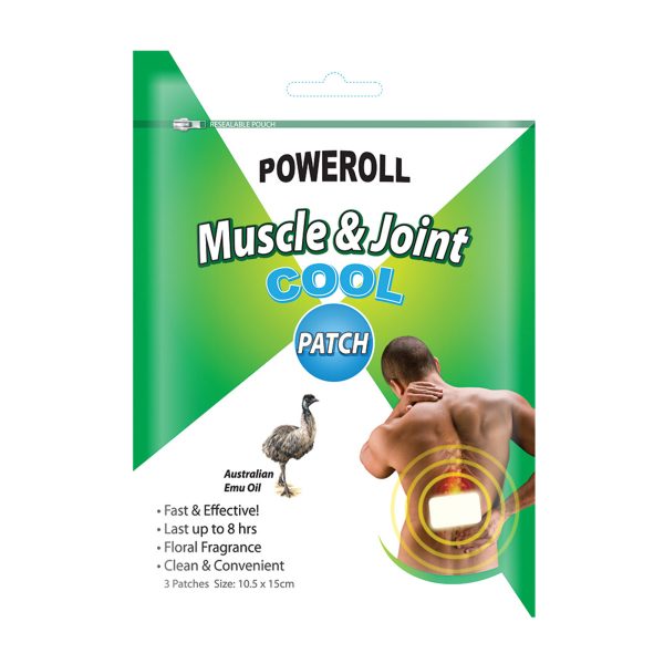 Glimlife Poweroll Muscle and Joint Patch Cool x 3pk_media-01