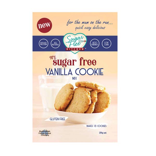 Sweet Life Sugar Free Kitchen Cookie Mix Vanilla 270g_media-01