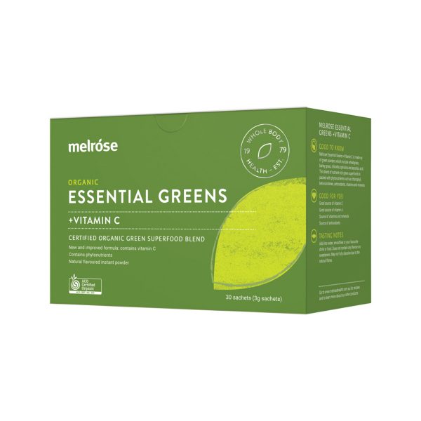 Melrose Organic Essential Greens Plus Vitamin C 4g x 30Pk_media-01