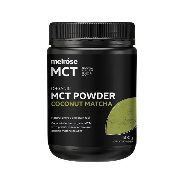 Melrose Organic MCT Powder Coconut Matcha 300g_media-01