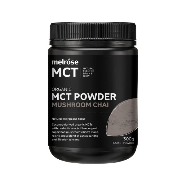 Melrose Organic MCT Powder Mushroom Chai 300g_media-01