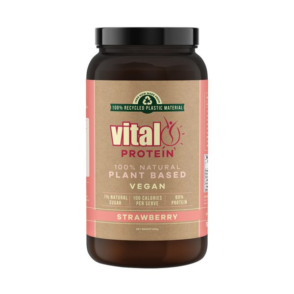 Vital Protein Pea Protein Isolate Strawberry 500g_media-01